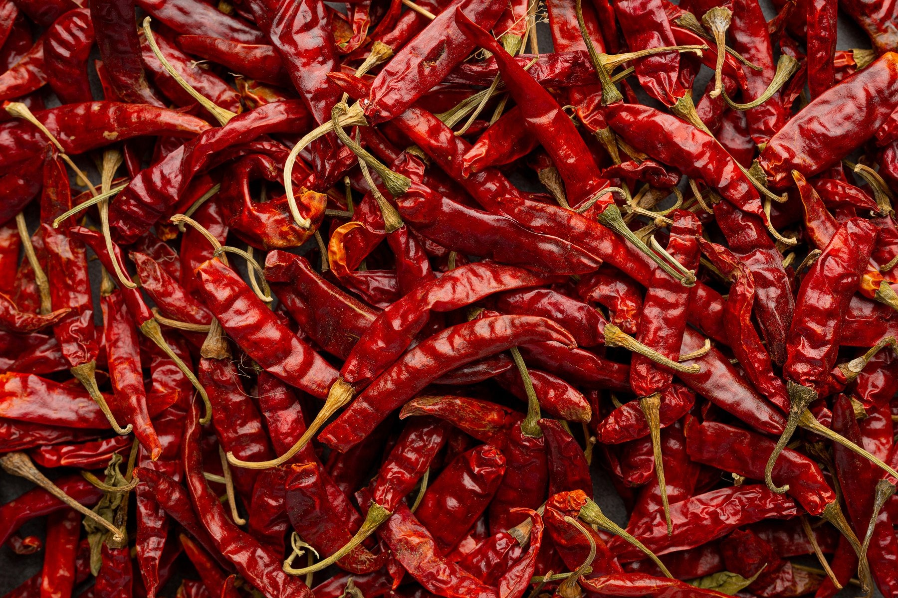 Dried red chillies